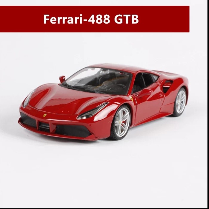 Diecast cars 1:24 Ferrari series bburago - 488 Pista