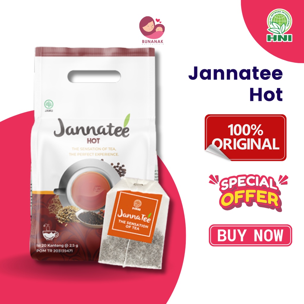 

Teh Rempah Rempah JANNATEA HOT - Teh Herbal Kaya Manfaat Penjaga Kesehatan Tubuh - Produk Herbal