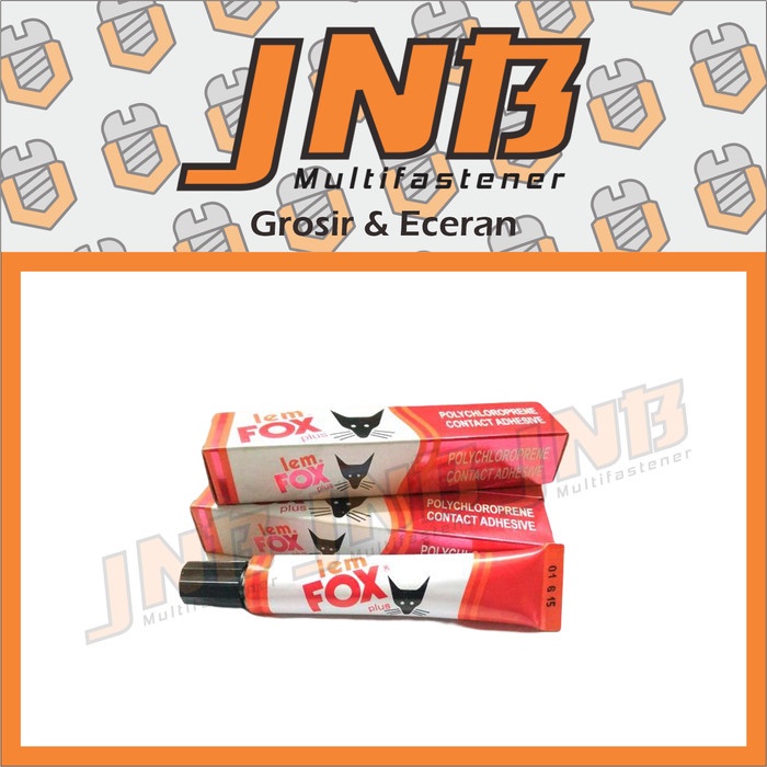 Lem Kuning Fox Plus Tube Odol 20 gram Aibon Polychloroprene