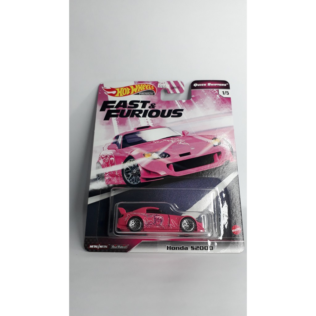 hotwheels fast furious quick shifters honda s2000 pink