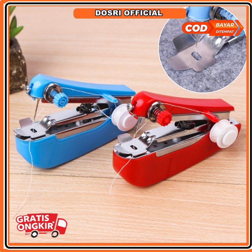 Mesin Jahit Tangan Mini Spring Come Mesin Jahit Stapless