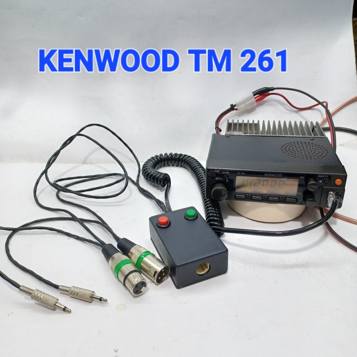 PTT BOX MIXER UNTUK RIG KENWOOD TM-261