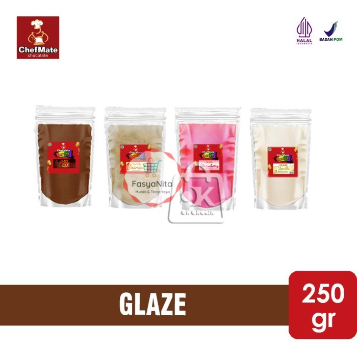 

Glaze Chefmate Aneka Rasa / Topping Kue (Repack 250 gr) - Tiramisu - FasyAnita Mart Denpasar