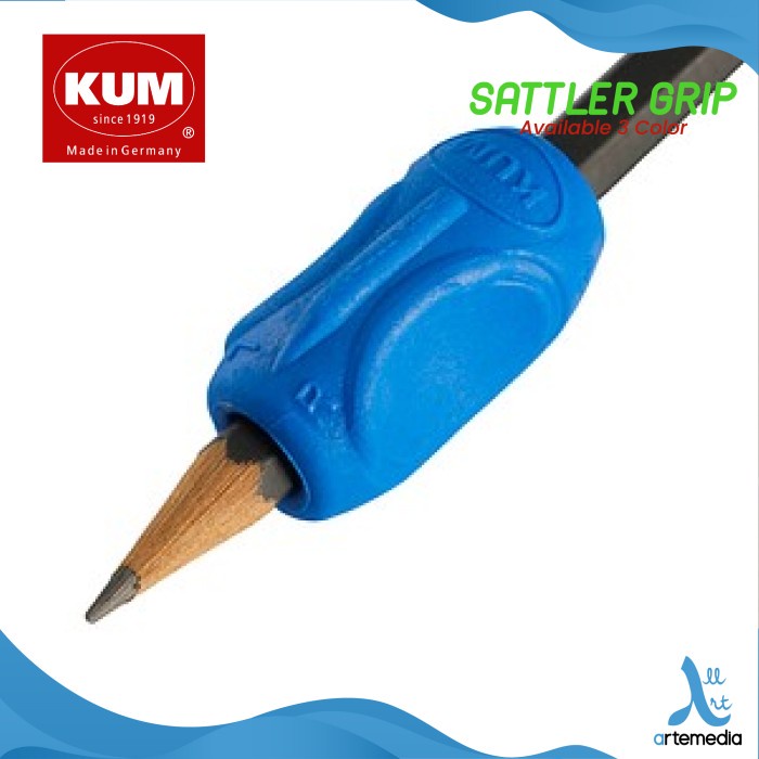 

Pencil Grip KUM Sattler Grip Alat Bantu Menulis - RED