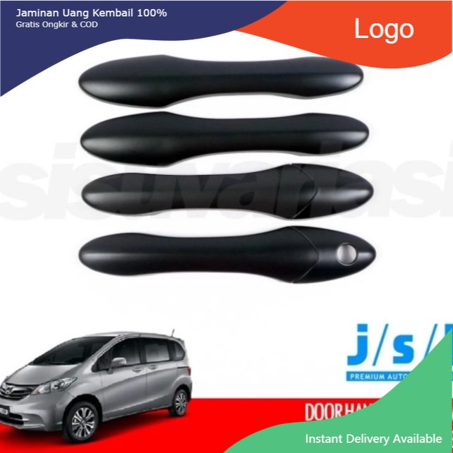 cover door handle pintu hitam doff Honda Freed  Aksesoris mobil