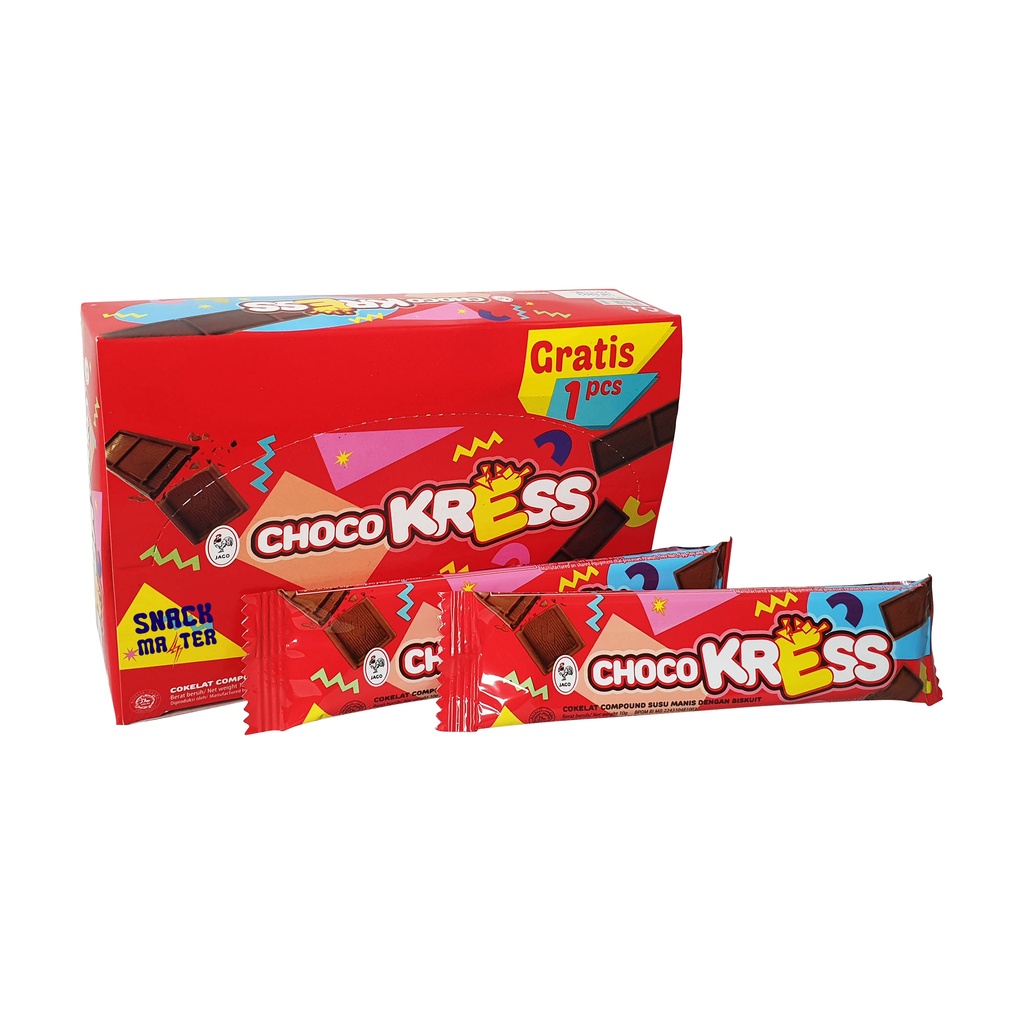 

Cokelat Jago Krezz Cokelat Jadul - Netto 12 pcs x 10 gr