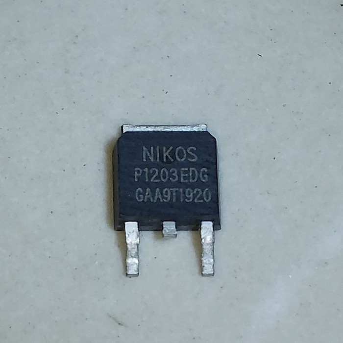 P1203EDG SMD P1203 EDG P1203ED Nikos P-Channel Mosfet 52A 30V To-252 FET