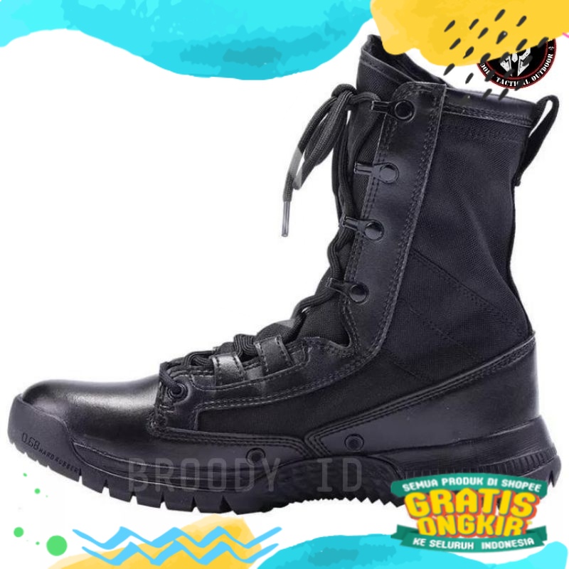 Sepatu PDL CQB SWAT / Sepatu Tactical Outdoor/ Karet