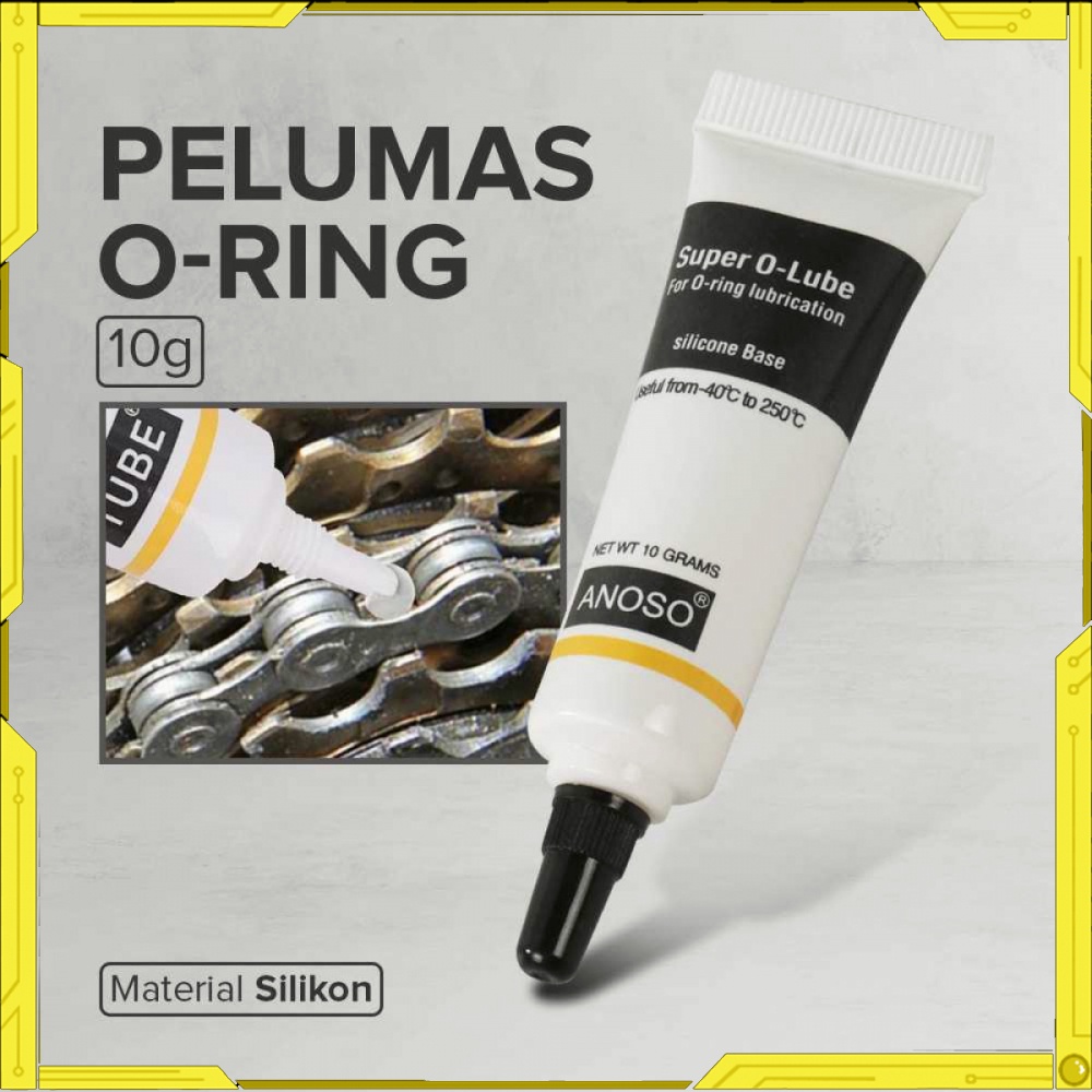 

Pelumas O-Ring Grade Silicon Grease Lubricant 10g -TL257