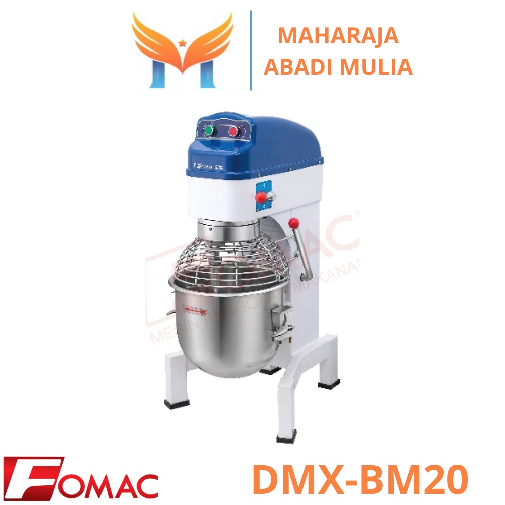 Planetary Mixer 20 Liter Fomac Dmx-Bm20 Kapasitas 6 Kg Garansi Resmi