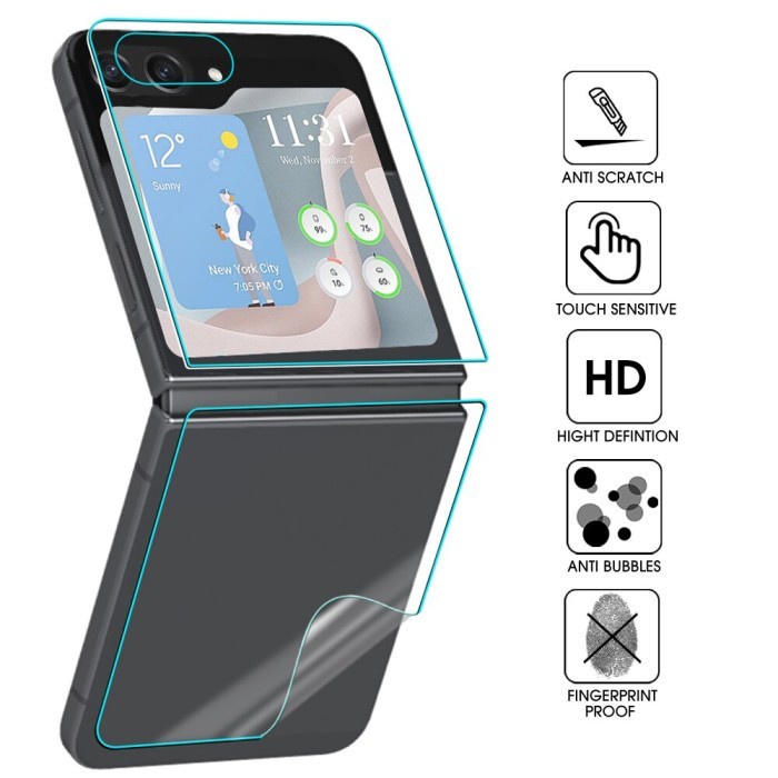 HYDROGEL SAMSUNG GALAXY Z FLIP 5 5G BACK ANTI GORES BELAKANG Z FLIP 5