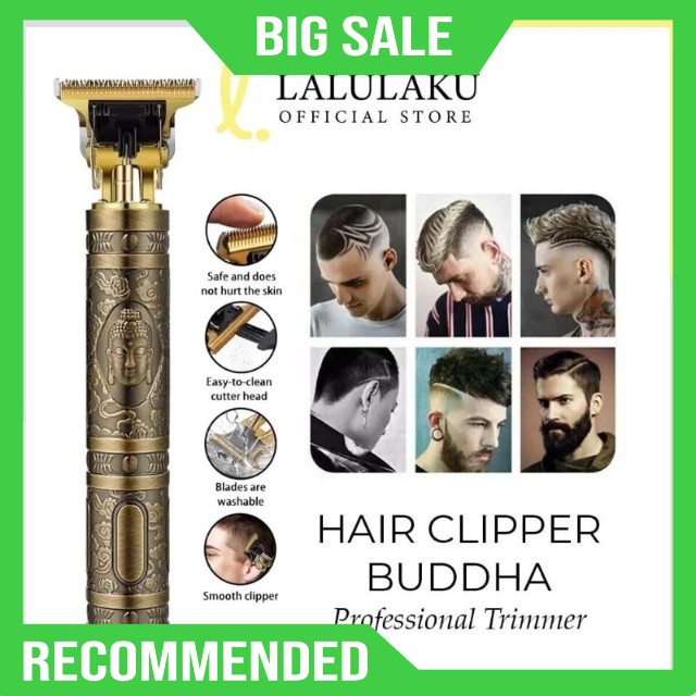 𝑷𝑹𝑶𝑴𝑶 Hair Clipper Buddha Hair Trimmer Budha Mesin Clipper Rambut