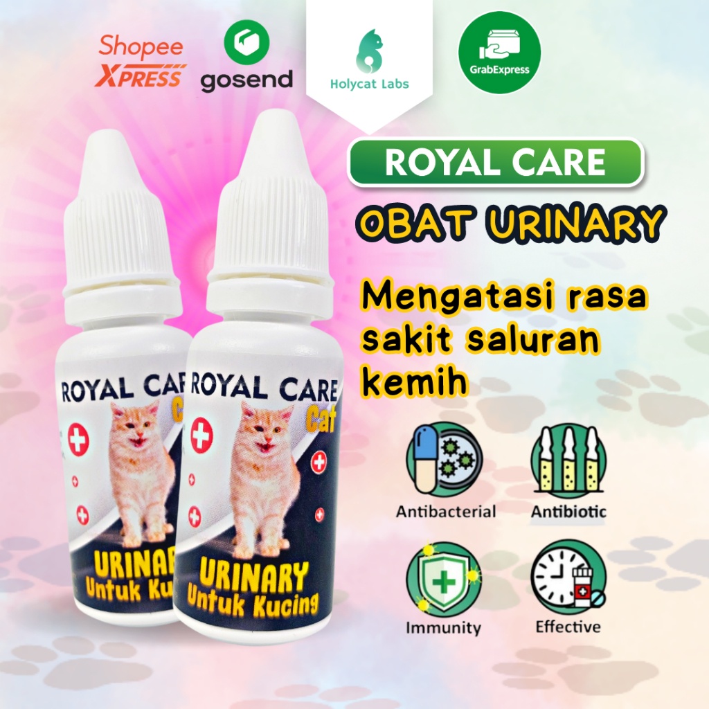 ROYAL CARE Obat URINARY CAT 10 ML Penyakit Sakit Saluran Kemih Ampuh Kucing