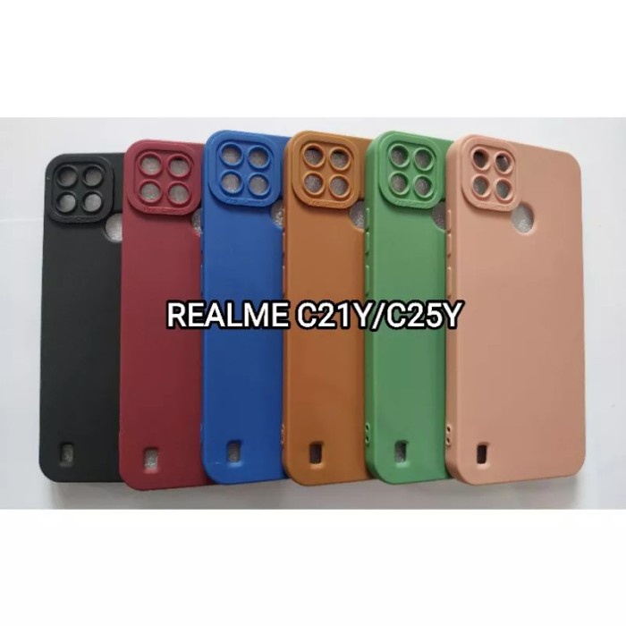 Soft Case Realme C21Y / C25Y Softcase  Silikon  Casing