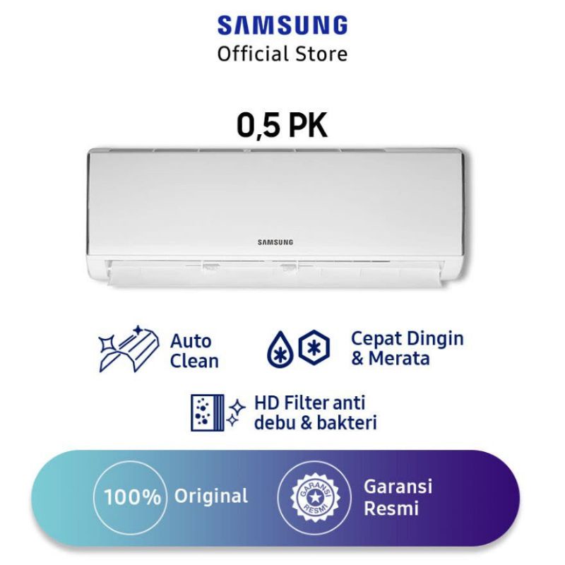 Samsung AC ½ PK, 1/2 setengah PK tipe AR05BGHQASIN