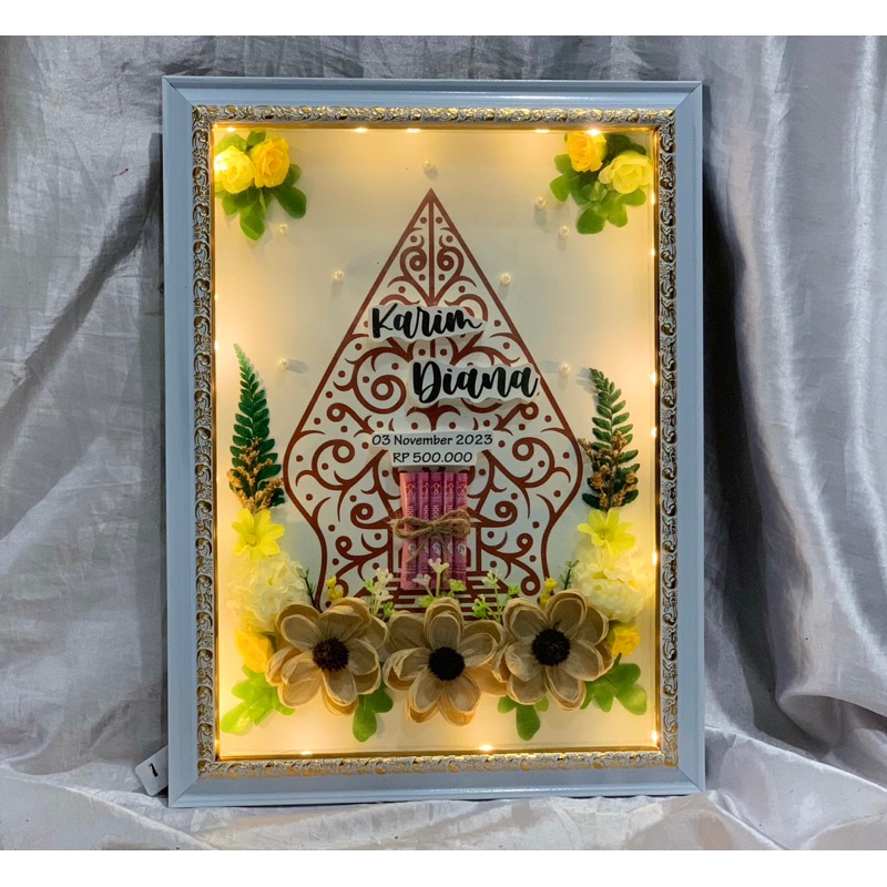 mahar pernikahan gunungan wayang plus lampu Best Seller