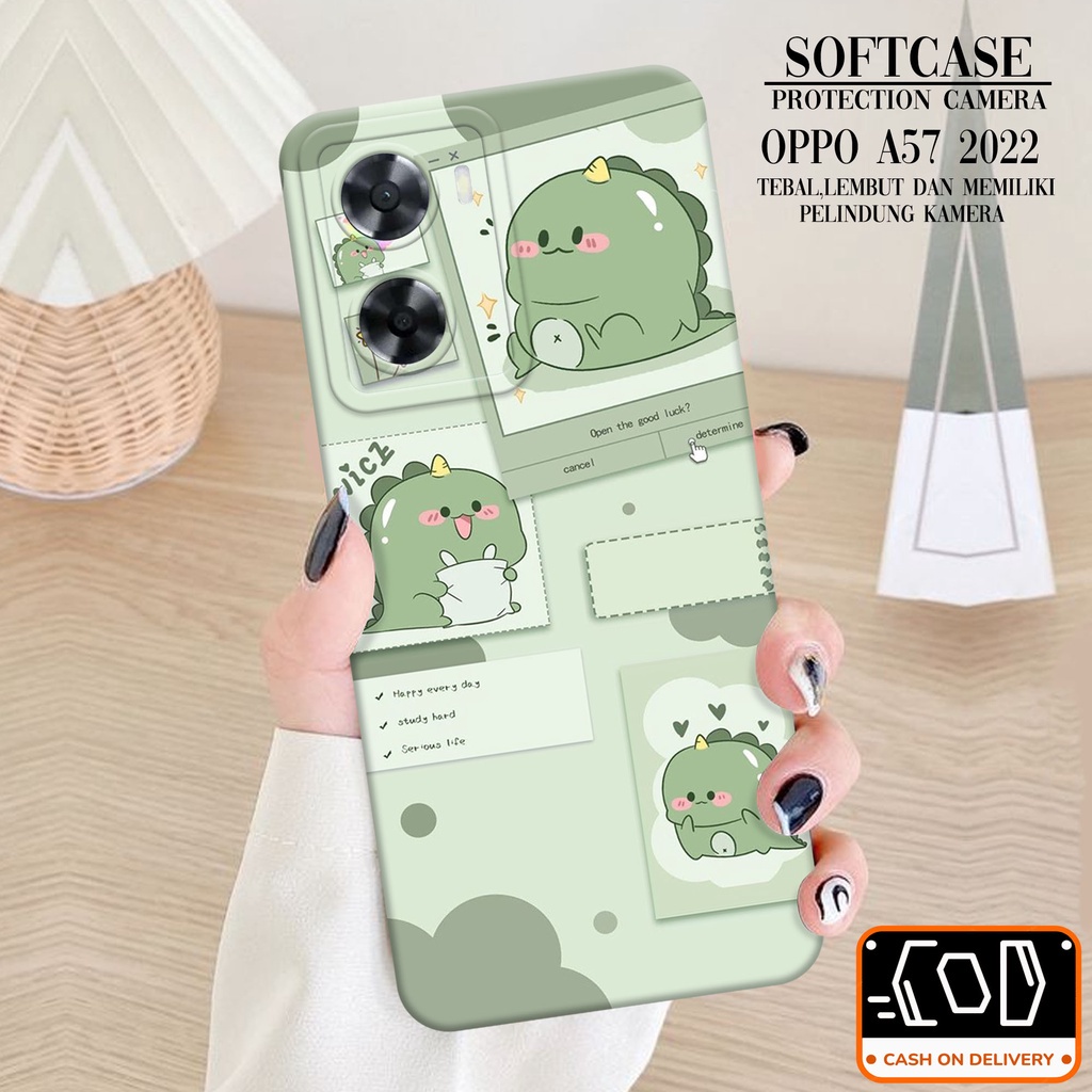 Softcase Silikon Hp Oppo A57 2022 Terbaru - Trans Case Casing Hp Oppo A57 2022 Terbaru
