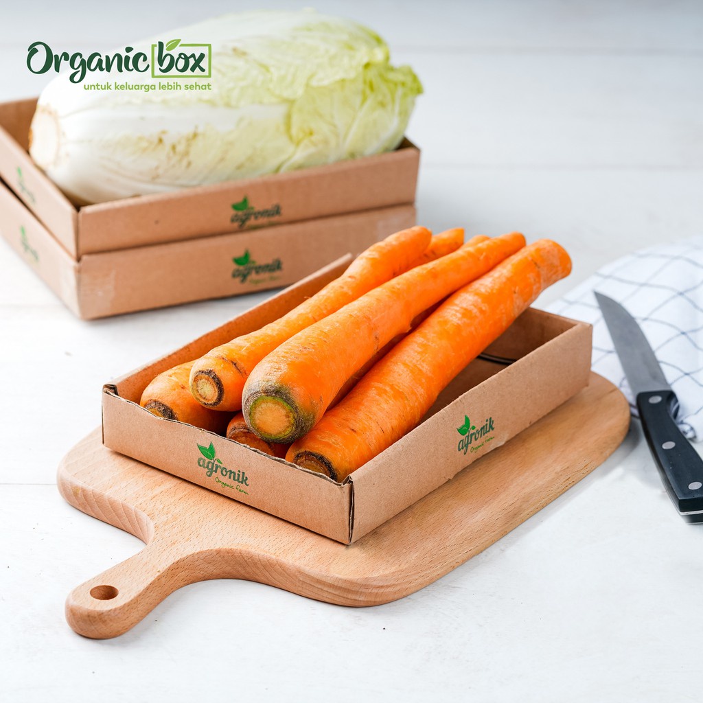 

WORTEL ORGANIK 500GR