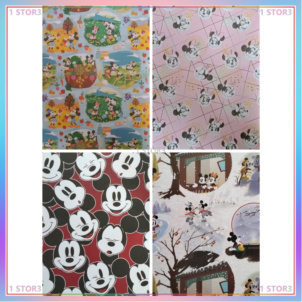 

Jasa bungkus kado/ kertas kado Sansan Wawa Disney Mickey Minnie 2 Belofty Toys