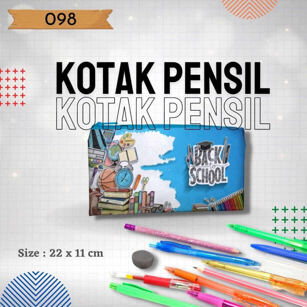 

Tempat Pensil 098 gambar Back To School