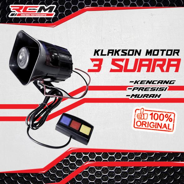 Klakson Motor 3 Suara Klakson Telolet ECHO UNIVERSAL SEMUA MOTOR RC