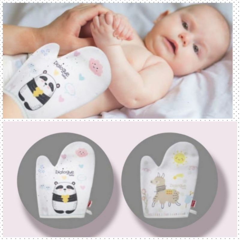 Waslap Microfiber Print Dialogue Baby - DGW1604