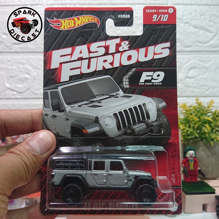 Hot wheels jeep gladiator fast furious  Mainan Anak Miniatu Diecast 1/64