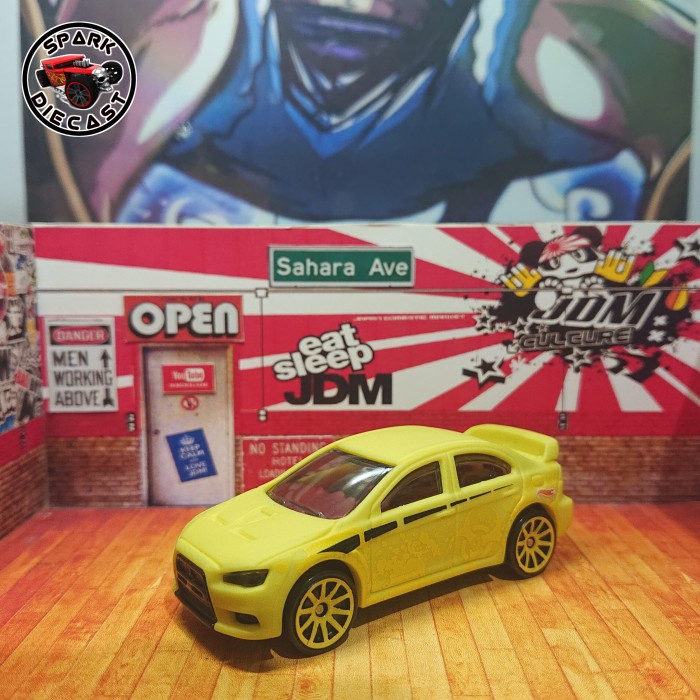 Hotwheels loose mitsubishi lancer evolution color shifter  Mainan Anak Miniatu Diecast 1/64