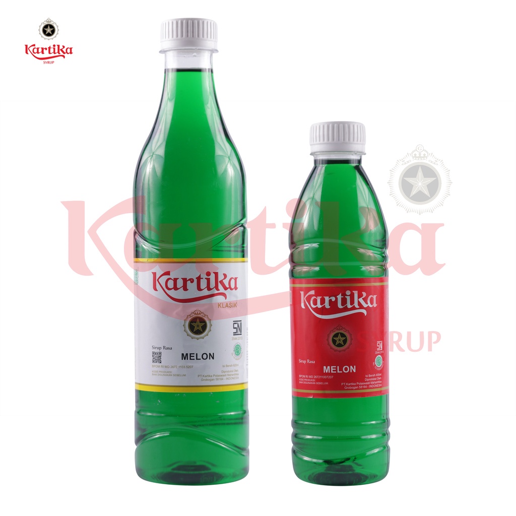 

KARTIKA Sirup Klasik Melon 620 ml & Melon 400 ml