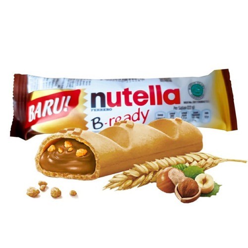 

[ORIGINAL BOSS] Nutella B-Ready Single Bar Ferrero Made in Italy B ready 22gr