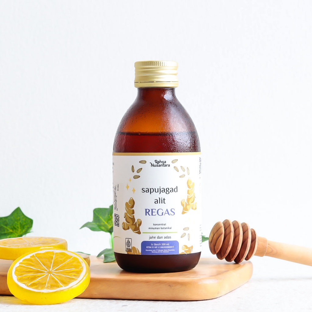 

200ML Sapujagad Alit REGAS Minuman Jamu Anak Jahe Adas - RAHSA NUSANTARA
