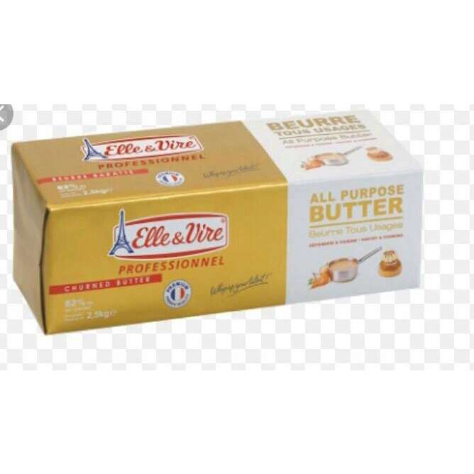 

[Big Sale] BUTTER ELLE VIRE 2.5Kg