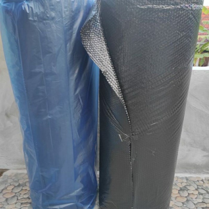 

BUBBLE WRAP 3KG UKURAN 50M x 125CM BUBLE BENING HITAM 1 ROLL ECO