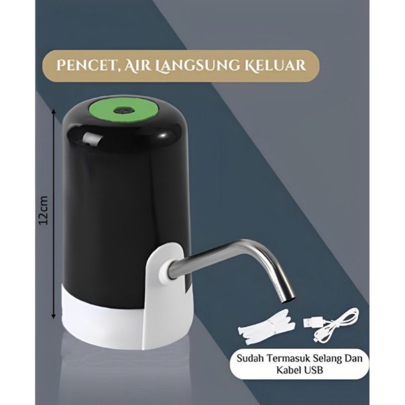Pompa Galon/Pompa Galon USB Recharge/Pompa Aqua Galon Portable