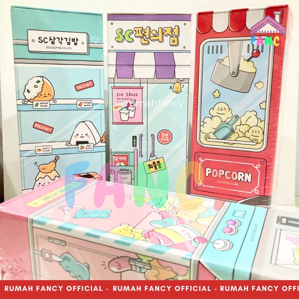 

Tempat Pensil Kotak Pensil Magnet Susun Berdiri Tingkat Model Rak D 473 530 BT21 / Warna Pastel MACARON