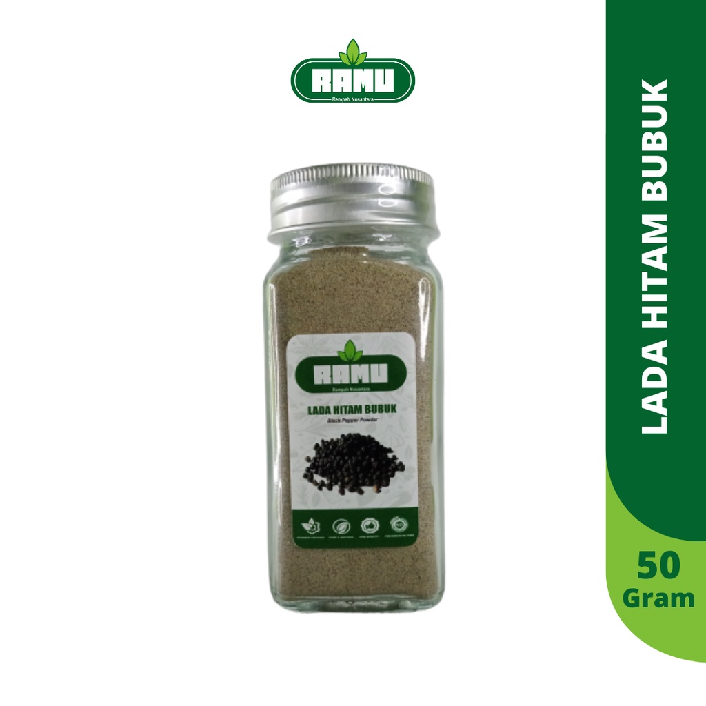 

RAMU - Lada Hitam Bubuk / Merica Bubuk / Black Pepper Powder