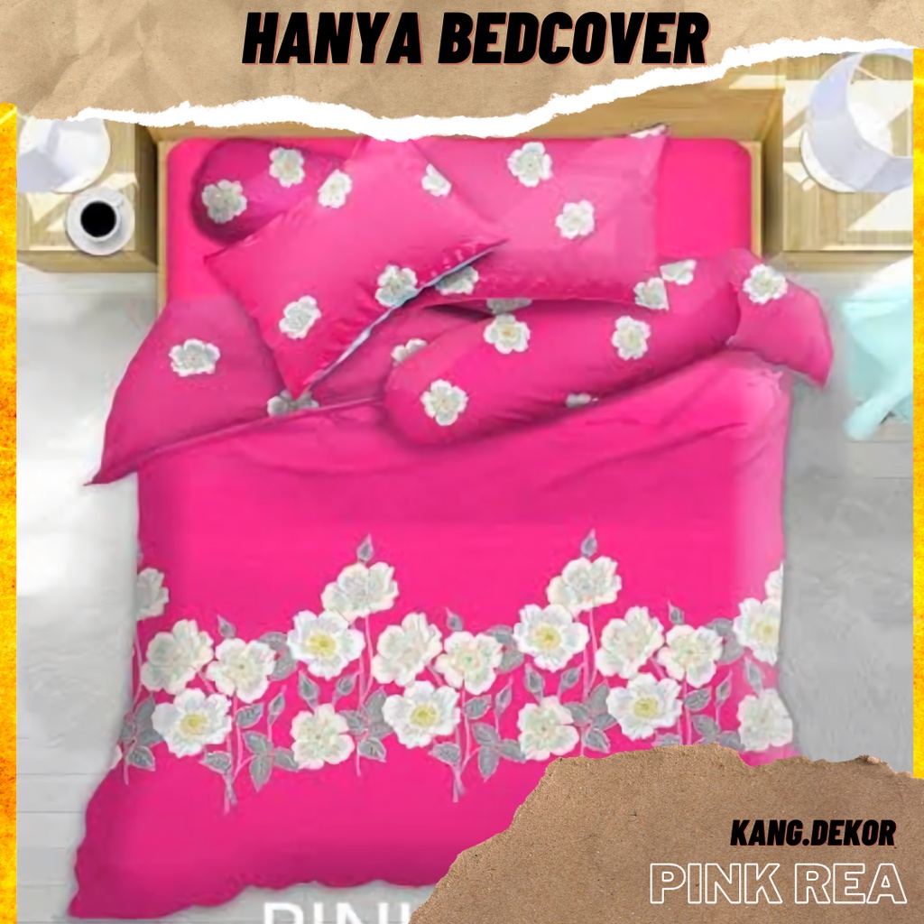 COMFORTER BED COVER MY LOVE PINK REA KING QUEEN 160X200 BEDCOVER SET MYLOVE NO 1 2 MURAH NO 1 2 3
