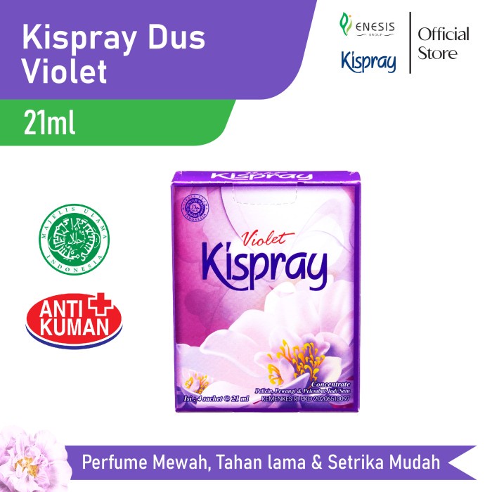 Kispray 1 Dus Violet x 4 Sachet 21ml