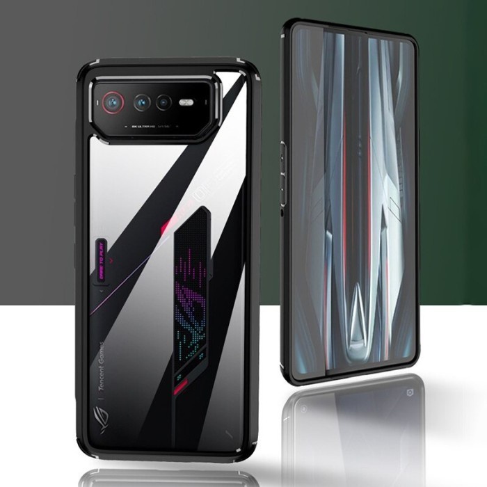 Case Ori Asus Rog Phone 6/ Rog Phone 6 Pro Case Design Crystal Casing