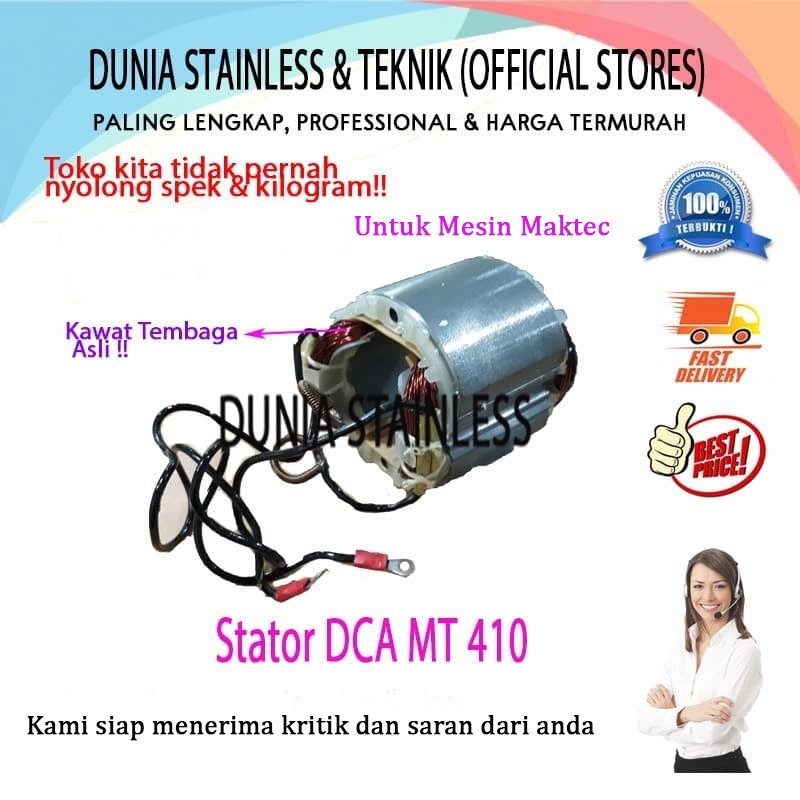 Stator DCA MT 410 gerinda bor tangan