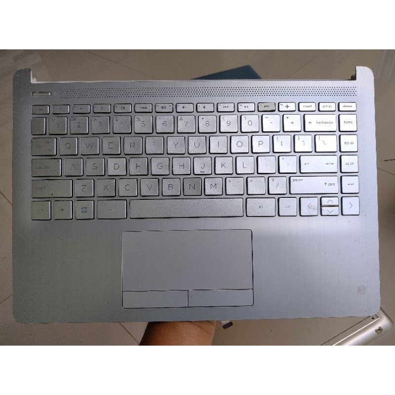casing case bagian keyboard upper atas palmrest hp 14s CF DP DK