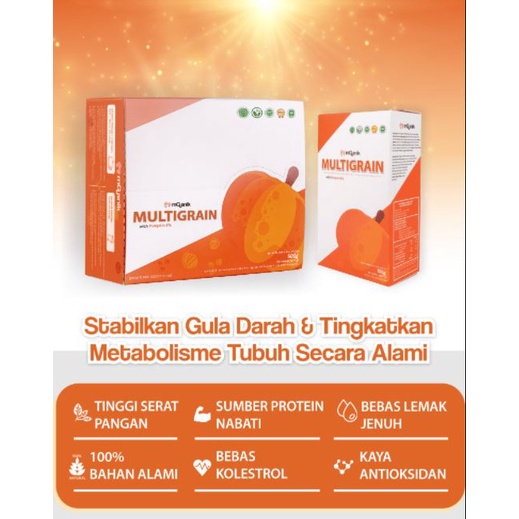 

mGanik Multigrain 1 Box 20 Sachet 500 Gram Mencegah Diabetes dan Kontrol Gula Darah Official Mall