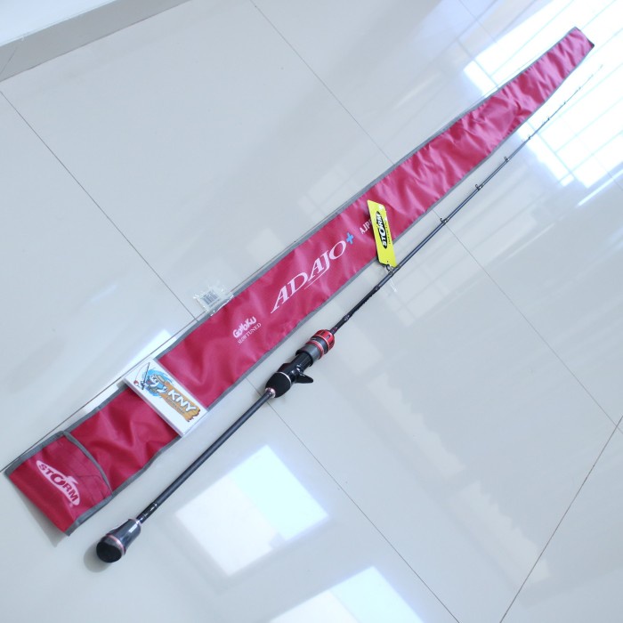Rod Joran Storm Gomoku Adajo Plus PE2 (Black Adajo) Elite Jigging Rod