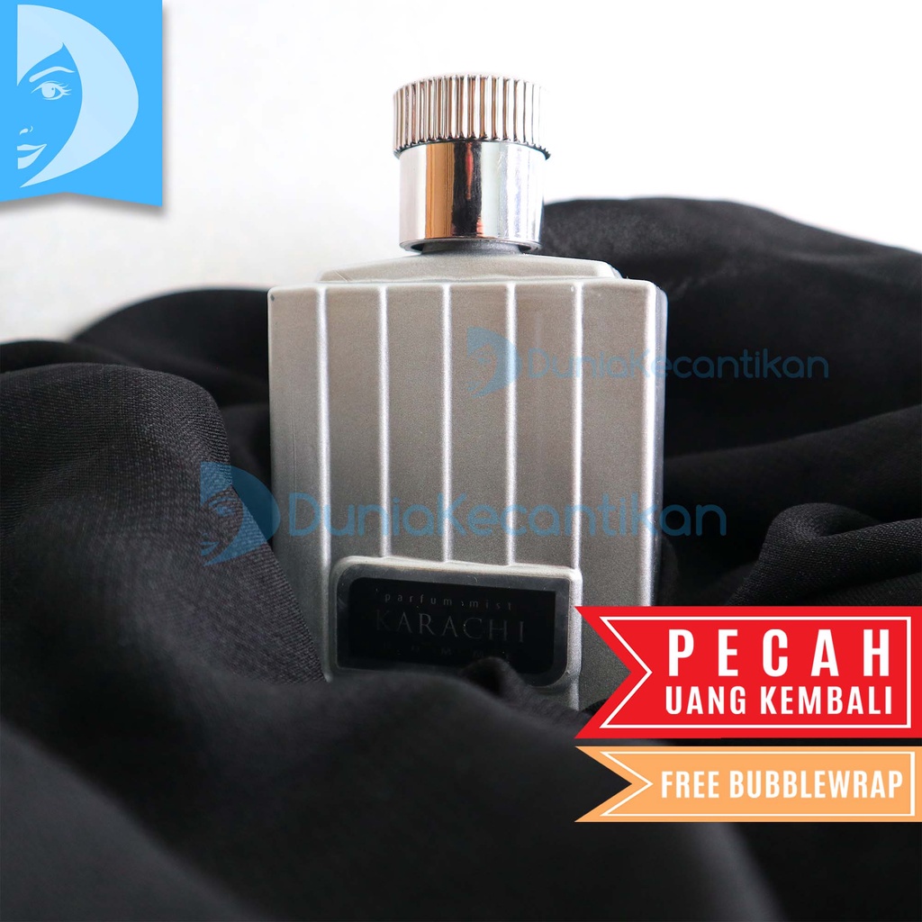 New Product DKMALL - Parfum Pria Karachi Homme Silver 100ml / Parfum Pria Original / Parfum Original