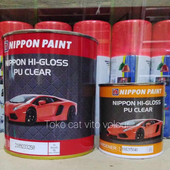 nippon hi gloss pu clear 2 komponen