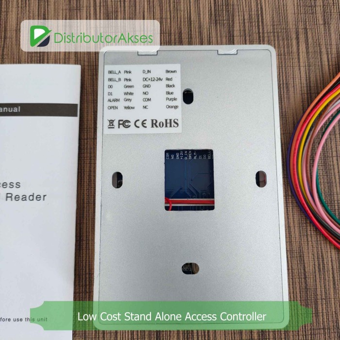 

RFID Access Control Standalone Card 125KHz Touch Screen PIN Password