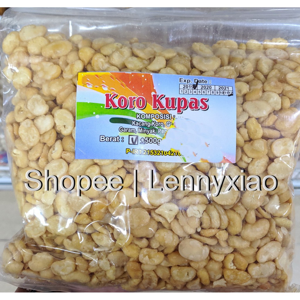

Kacang Koro Kupas - Snack Cemilan Lebaran