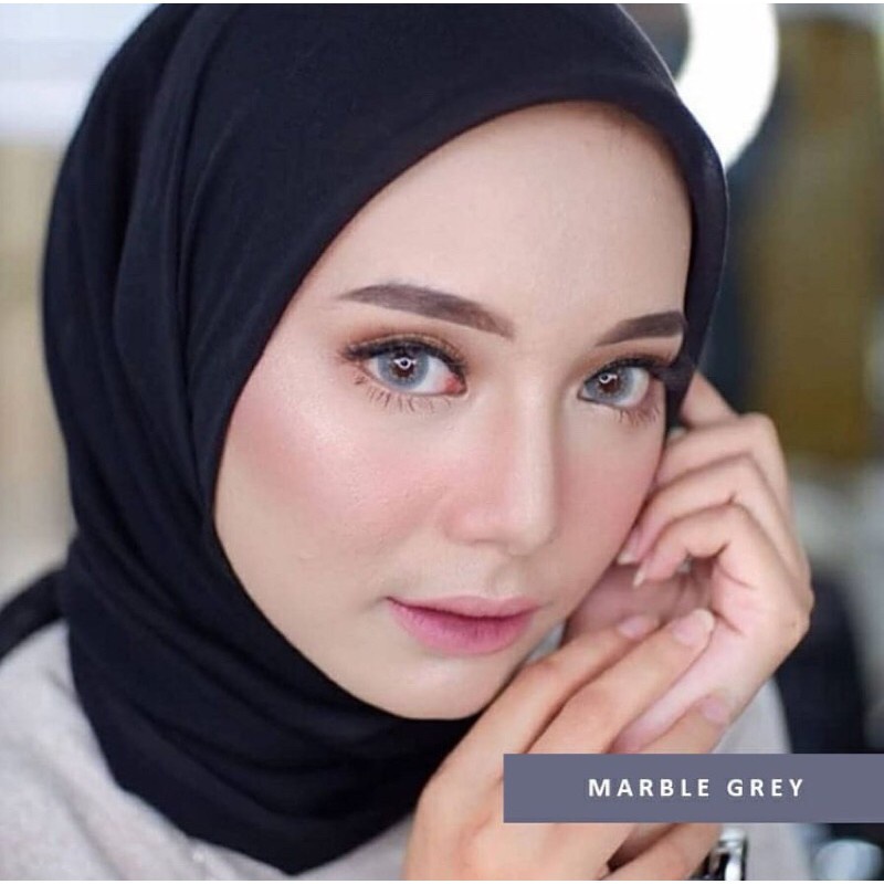 Softlens MINUS NEW MORE DUBAI MARBLE GRAY / OCRE BROWN