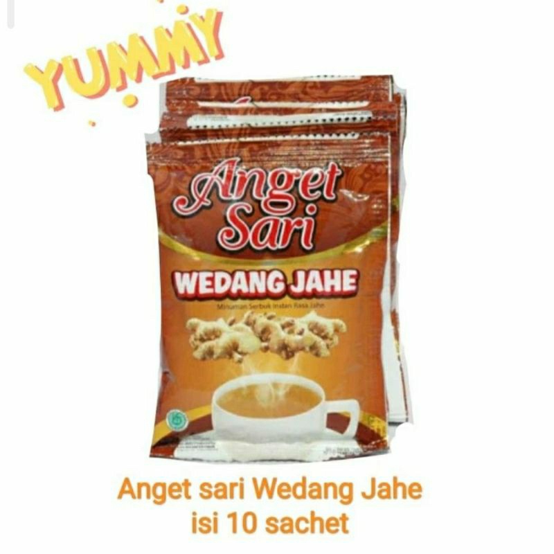 

anget sari wedang jahe isi 10 sachet | angetsari