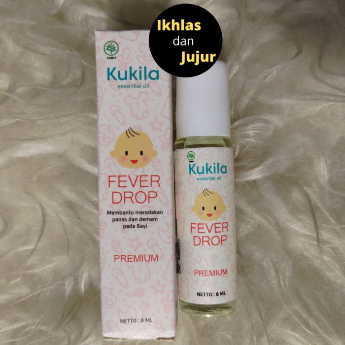 Kukila Essential Oil Fever Drop 8 ml Pereda Panas dan Demam